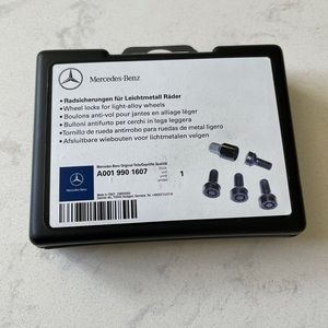 COPY - Mercedes Wheel Lock Bolts, part # A001  990 1606, Never Mounted